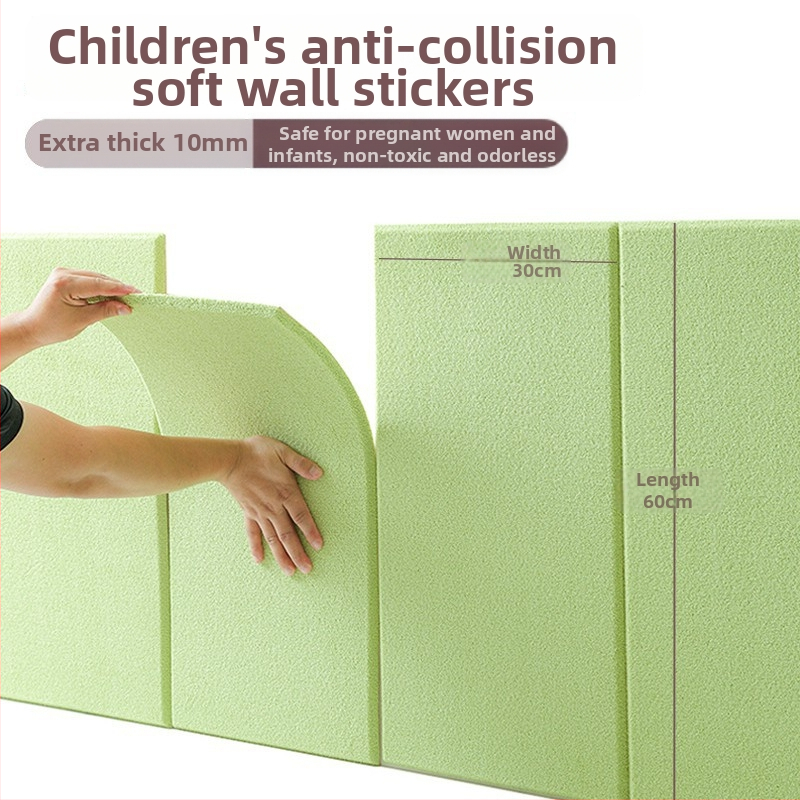 Kolmepõhine XPE vahtpaneel seinale lipjaga kaitsega peaseav migu jaoks, 1 tk