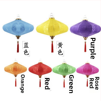 Āra lampions no zīda, antīks retro stils, neregulāra forma, izgaismojošs