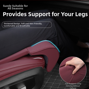 PU autoistme padi pikendatud jala toe jaaga juhile ja eesreisijale, libisemiskindel, pikk padi