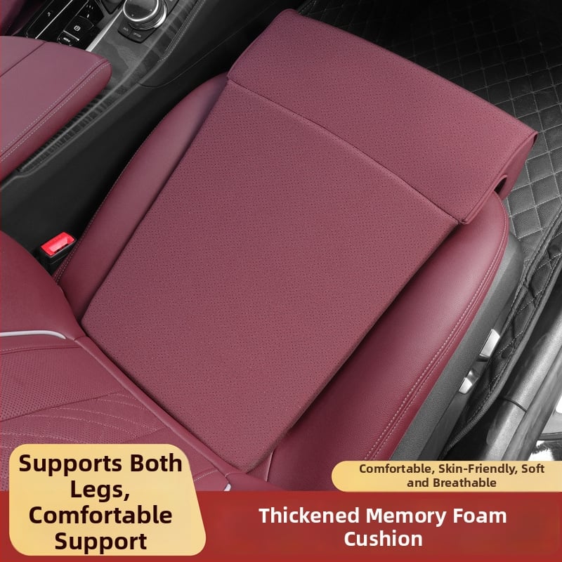 PU autoistme padi pikendatud jala toe jaaga juhile ja eesreisijale, libisemiskindel, pikk padi