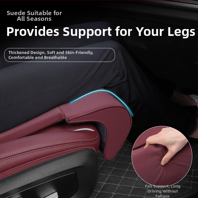 PU autoistme padi pikendatud jala toe jaaga juhile ja eesreisijale, libisemiskindel, pikk padi