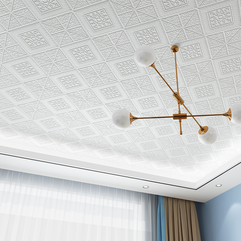 3D kinnitatav seina kleebis ananassvõrgustikuga, XPE vahustatud materjal, veekindel, 1 tk, dekoratiivne seinakatte