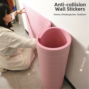 Μαλακή επένδυση τοίχου από ύφασμα για προστασία από κραδασμούς σε τοίχους και κολώνες γυμναστηρίου, Κορεάτικο στυλ, μοτίβο: solid, χωρίς παραμετροποίηση