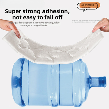 Kokkupõrke vastane seina kleeps XPE vahtmaterjalist, ühetooniline, 1 tükk, magamistuba dekor, lihtne kaasaegne 3D disain