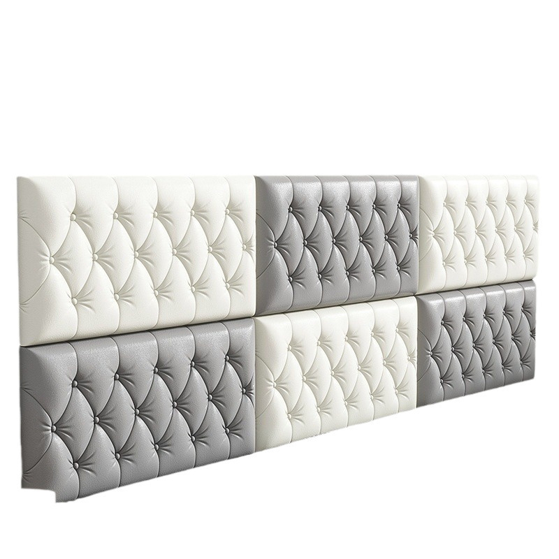 Kokkupõrke vastane seina kleeps XPE vahtmaterjalist, ühetooniline, 1 tükk, magamistuba dekor, lihtne kaasaegne 3D disain