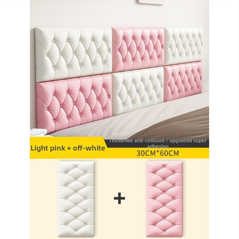 Kokkupõrke vastane seina kleeps XPE vahtmaterjalist, ühetooniline, 1 tükk, magamistuba dekor, lihtne kaasaegne 3D disain