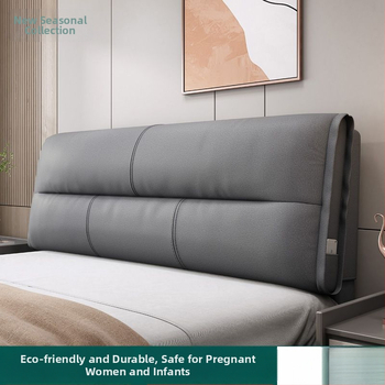 Jastuk za naslonsko uzglavlje kreveta s mekanim navlakom, jednostavan stil, mrežasti uzorak, za dnevni boravak