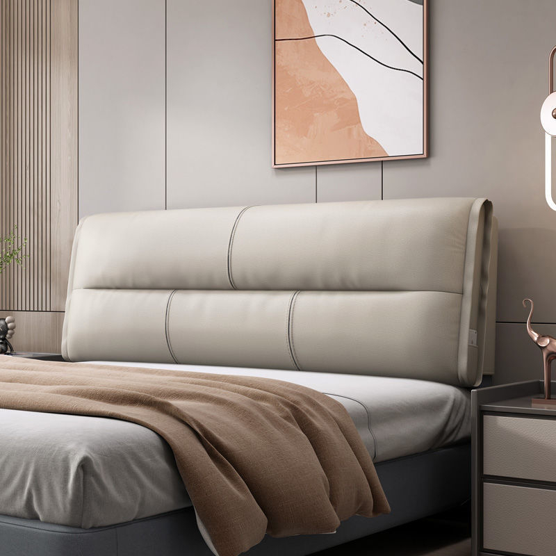 Jastuk za naslonsko uzglavlje kreveta s mekanim navlakom, jednostavan stil, mrežasti uzorak, za dnevni boravak