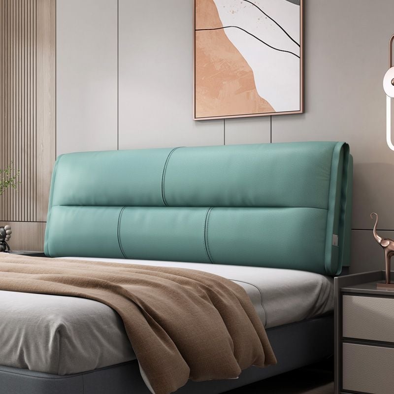 Jastuk za naslonsko uzglavlje kreveta s mekanim navlakom, jednostavan stil, mrežasti uzorak, za dnevni boravak