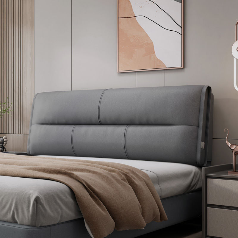 Jastuk za naslonsko uzglavlje kreveta s mekanim navlakom, jednostavan stil, mrežasti uzorak, za dnevni boravak