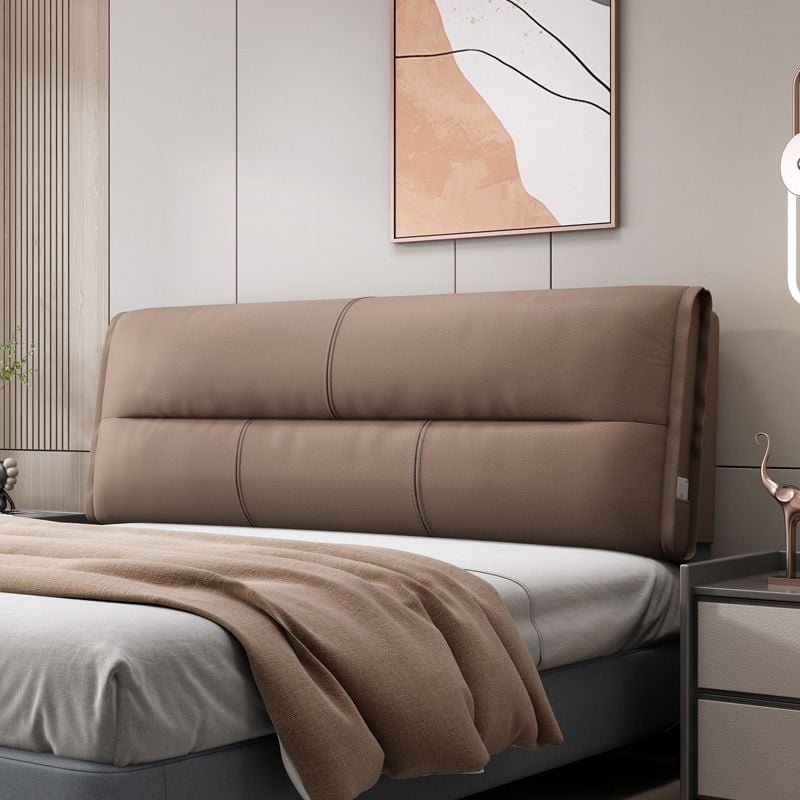 Jastuk za naslonsko uzglavlje kreveta s mekanim navlakom, jednostavan stil, mrežasti uzorak, za dnevni boravak