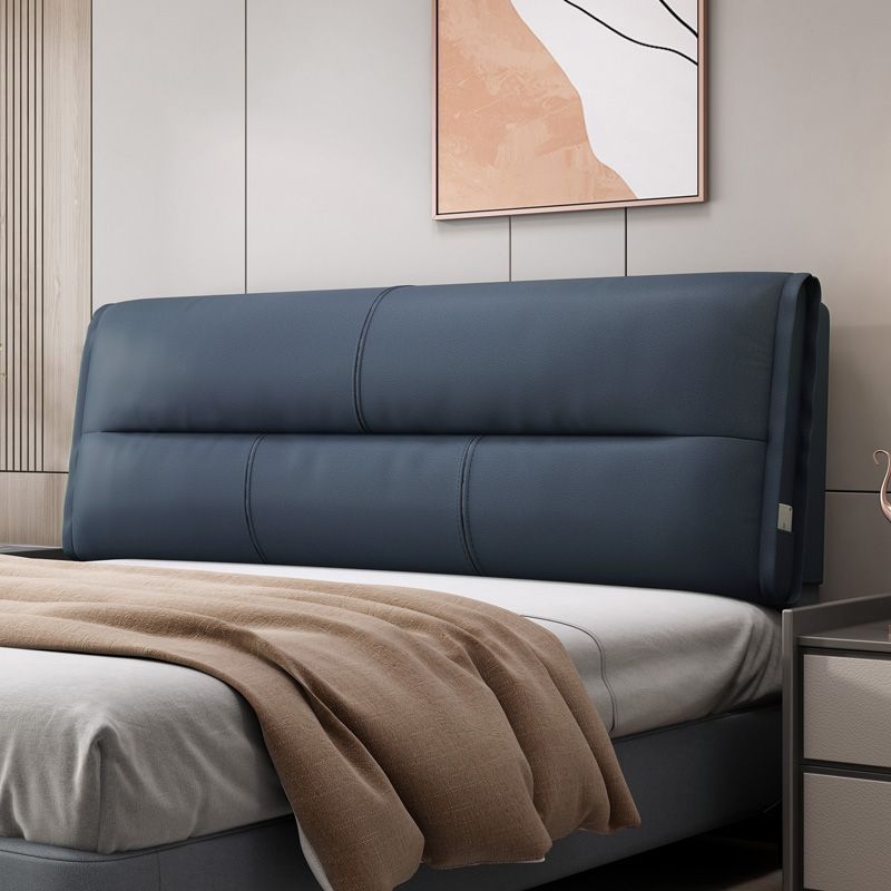 Jastuk za naslonsko uzglavlje kreveta s mekanim navlakom, jednostavan stil, mrežasti uzorak, za dnevni boravak