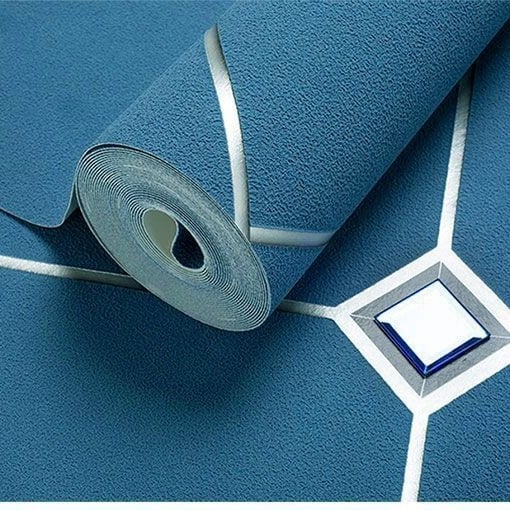 Paper Luxury mittekuduv kangas televizii tausta tapeediks, rombusmuster, seina kangas, kerge luksus stiil