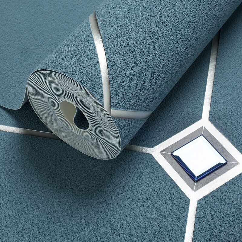 Paper Luxury mittekuduv kangas televizii tausta tapeediks, rombusmuster, seina kangas, kerge luksus stiil