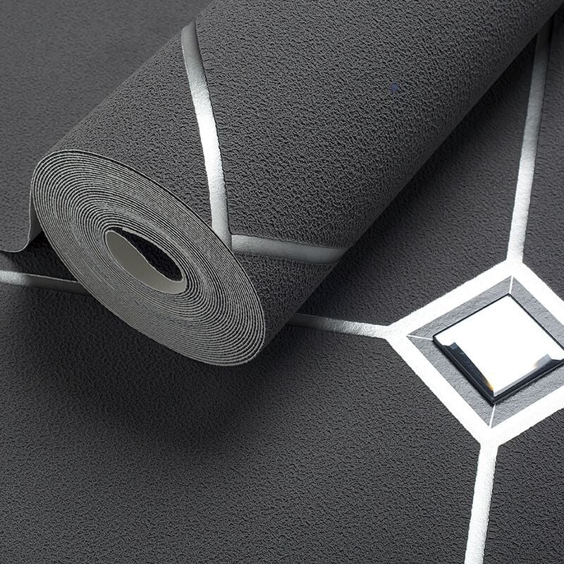 Paper Luxury mittekuduv kangas televizii tausta tapeediks, rombusmuster, seina kangas, kerge luksus stiil