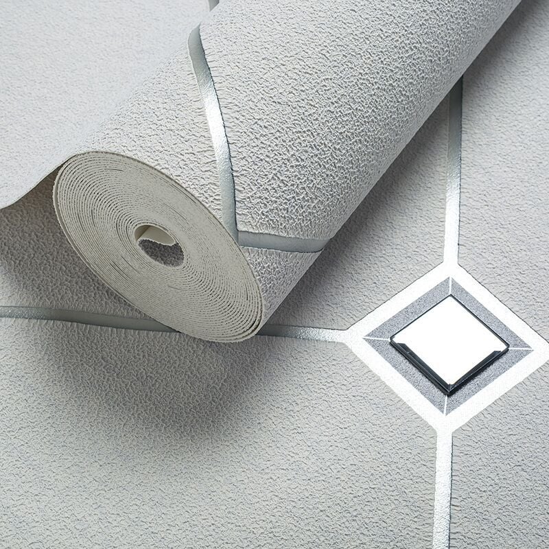 Paper Luxury mittekuduv kangas televizii tausta tapeediks, rombusmuster, seina kangas, kerge luksus stiil