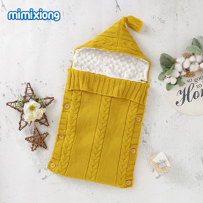 Beebide magamiskott anti-kick quilt, kootud sametise välimusega väliskülg, akrüülkiudude kangas, Mimi bear