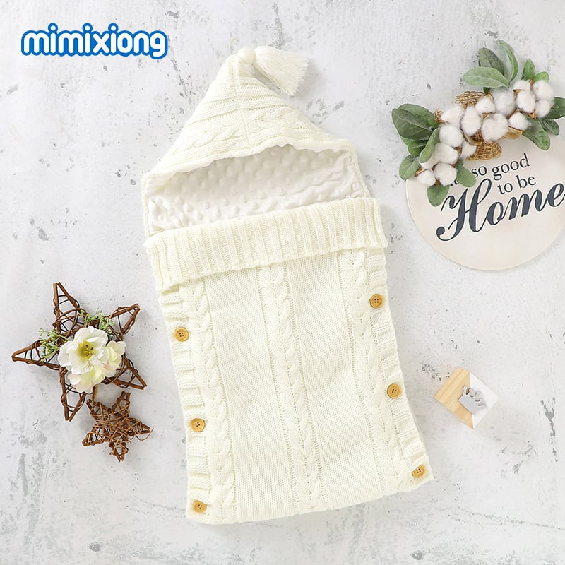 Beebide magamiskott anti-kick quilt, kootud sametise välimusega väliskülg, akrüülkiudude kangas, Mimi bear