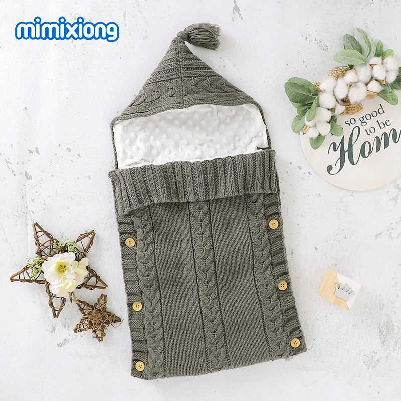 Beebide magamiskott anti-kick quilt, kootud sametise välimusega väliskülg, akrüülkiudude kangas, Mimi bear