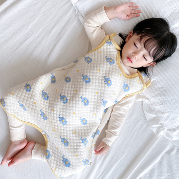 Beebi magamiskott kõhu kaitsega – puuvillane kate, polüester täidis