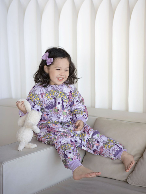 Dječji sleeping bag od bambusovih vlakana, podstava od bambusovih vlakana, punilo poliester, debeo, pogodan za zimu, proljeće i jesen, uzorak životinja