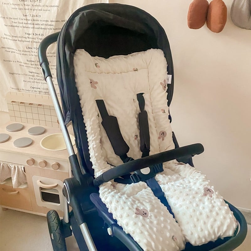 Beth Mei подложка за детска количка • bean velvet материал • за бебето • категория: мат