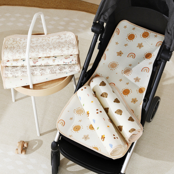 Памучен мат за количка за бебета, подходящ за деца 0–1 година, категория: бамбуков мат, позициониране: Бебета и деца