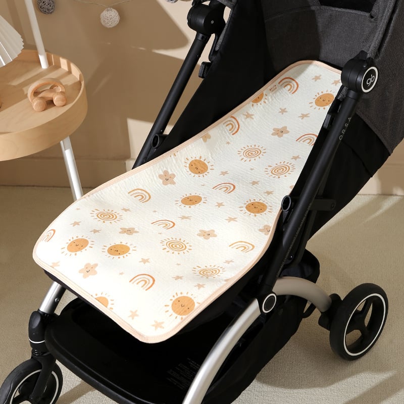 Памучен мат за количка за бебета, подходящ за деца 0–1 година, категория: бамбуков мат, позициониране: Бебета и деца