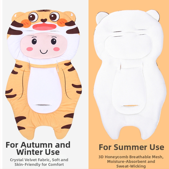 Bean подложка за детска количка от кристално кадифе, универсална за бебета, персонализация налична, пролет-есен-зима