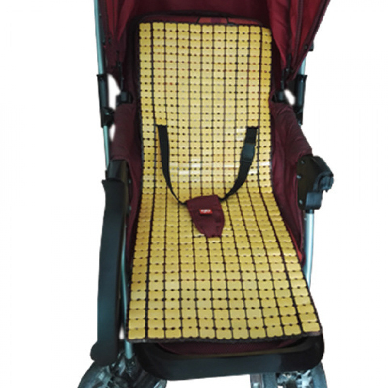 Бебешка подложка за количка от бамбукови влакна, дишаща, летна употреба