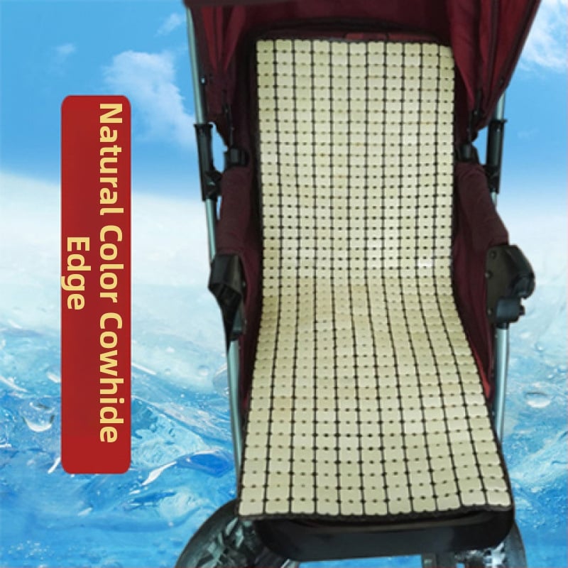 Бебешка подложка за количка от бамбукови влакна, дишаща, летна употреба