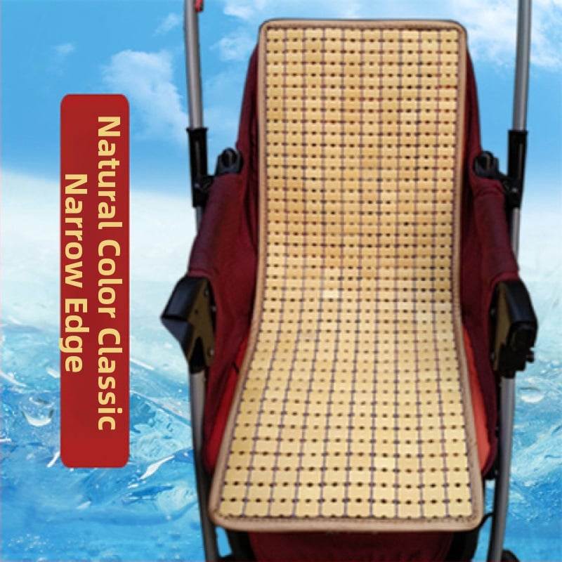 Бебешка подложка за количка от бамбукови влакна, дишаща, летна употреба