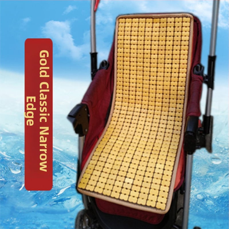 Бебешка подложка за количка от бамбукови влакна, дишаща, летна употреба