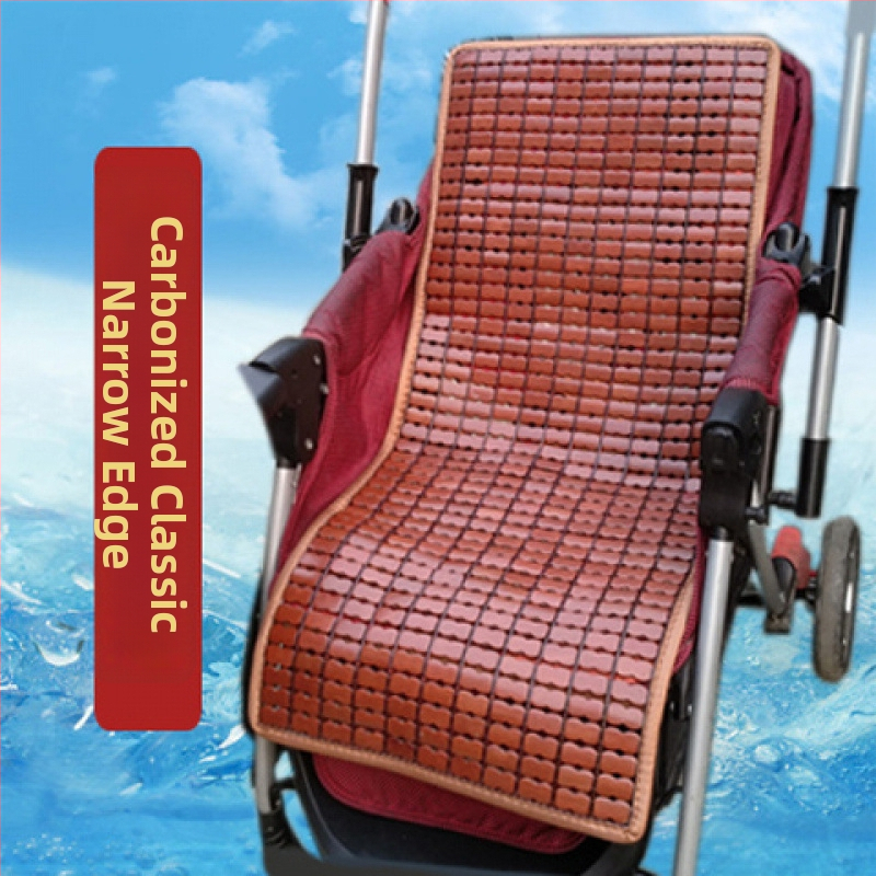 Бебешка подложка за количка от бамбукови влакна, дишаща, летна употреба