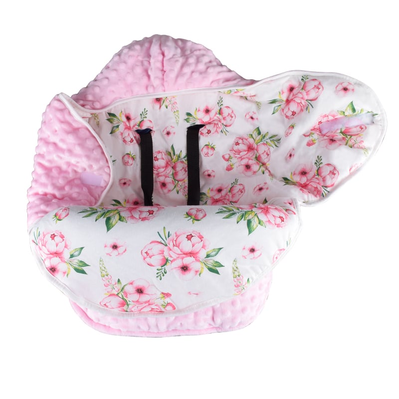 Бебешки завиващ мат, подплатен, памук, за деца 0–12 месеца