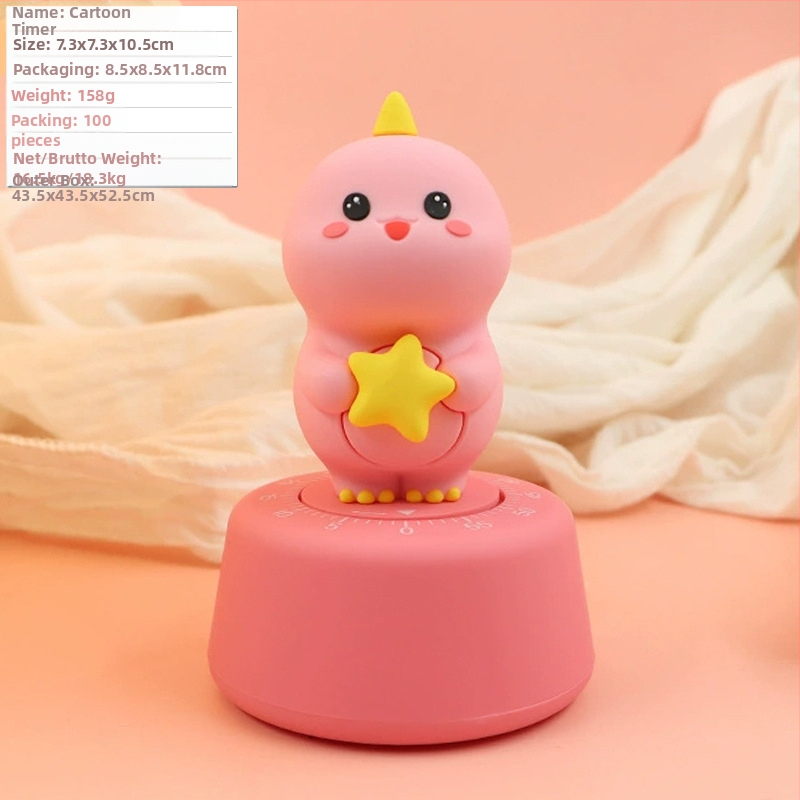 Tornikujuline mehhaaniline ajamõõtja õppimiseks, koos äratuse ja meeldetuletustega, manuaalne vedu, analoogne kuvamine (indikaator + numbrid)