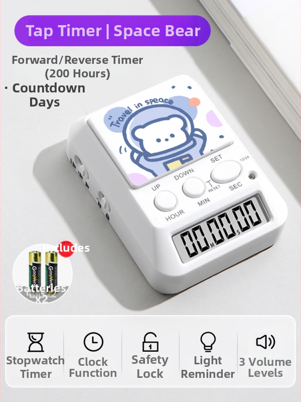 Mehaaniline liikumine; analoogne näidik; ümmargune kuju; toidetakse patareidega