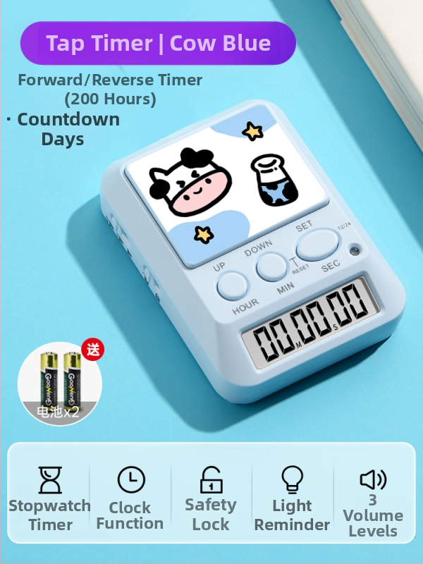 Mehaaniline liikumine; analoogne näidik; ümmargune kuju; toidetakse patareidega
