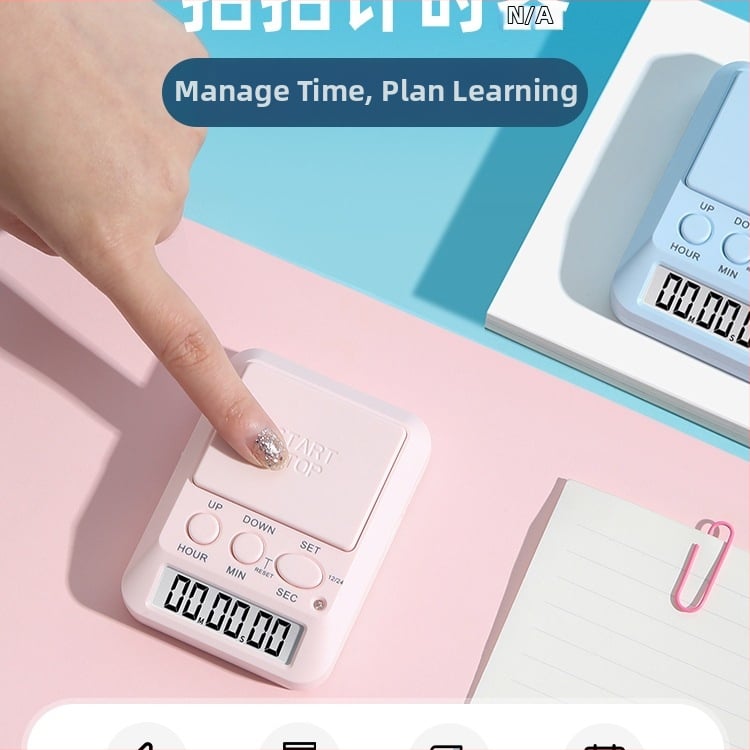 Mehaaniline liikumine; analoogne näidik; ümmargune kuju; toidetakse patareidega