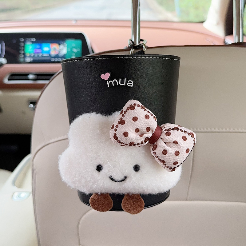 Auto prügikott tagumise istme jaoks, kunstnahk, veekindel, eemaldatav, riputatav (Kunstnahk • Tagumise istme jaoks • Veekindel • Eemaldatav • Riputatav)