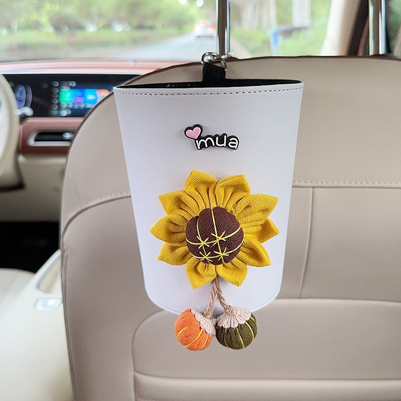 Auto prügikott tagumise istme jaoks, kunstnahk, veekindel, eemaldatav, riputatav (Kunstnahk • Tagumise istme jaoks • Veekindel • Eemaldatav • Riputatav)