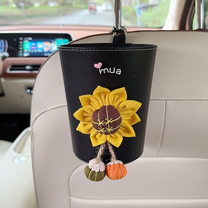 Auto prügikott tagumise istme jaoks, kunstnahk, veekindel, eemaldatav, riputatav (Kunstnahk • Tagumise istme jaoks • Veekindel • Eemaldatav • Riputatav)