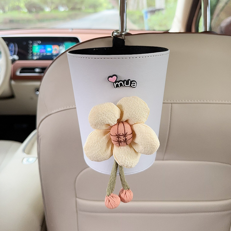 Auto prügikott tagumise istme jaoks, kunstnahk, veekindel, eemaldatav, riputatav (Kunstnahk • Tagumise istme jaoks • Veekindel • Eemaldatav • Riputatav)