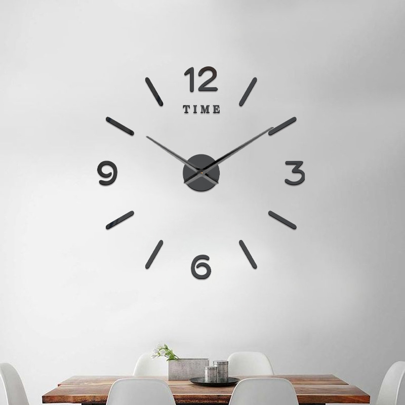 Seinakell, Skandinaavia stiil, ümmargune kujundus, patareiga toide, LED-numbriline ekraan.