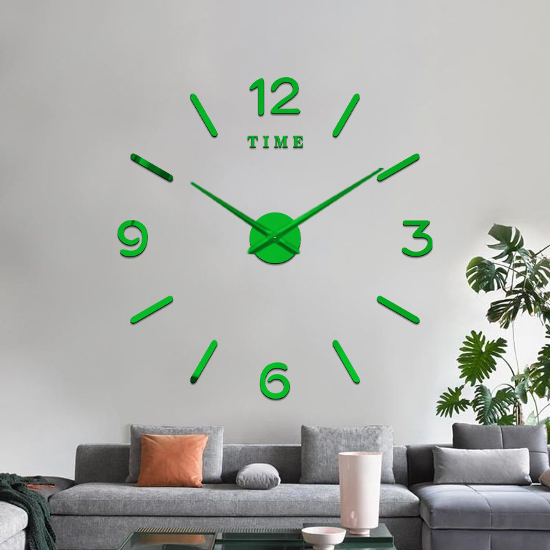 Seinakell, Skandinaavia stiil, ümmargune kujundus, patareiga toide, LED-numbriline ekraan.