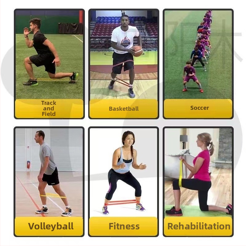 Ελαστική ταινία αντίστασης για προπόνηση πυρήνα – Υλικό TPE, Μάρκα QZE, Σχοινί διάτασης πλάτης