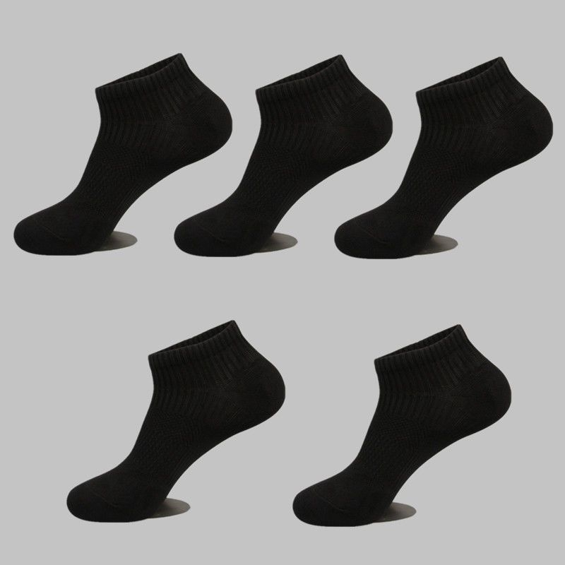 Vīriešu sporta potīšu zeķes - pret smaku, elpojošas, uzsūc sviedrus, piemērotas basketbolam un skrējienam, visiem sezonām