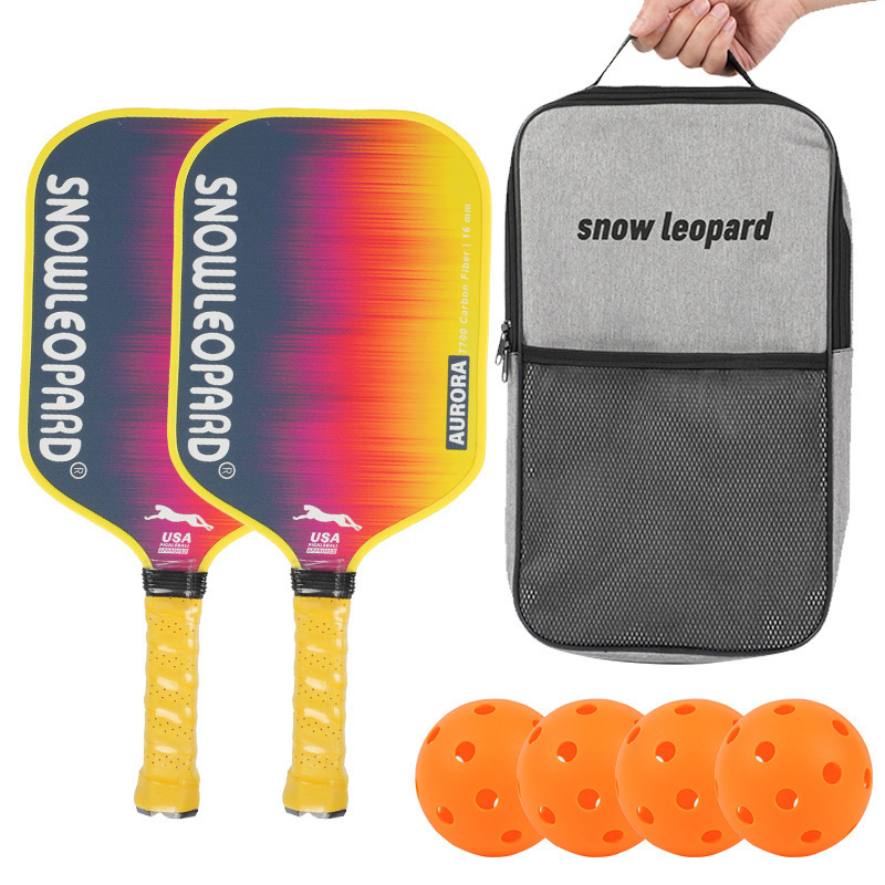 Raketa za pickleball - staklena vlakna, 220 g, Stormer branda, puni komplet za odrasle i djecu