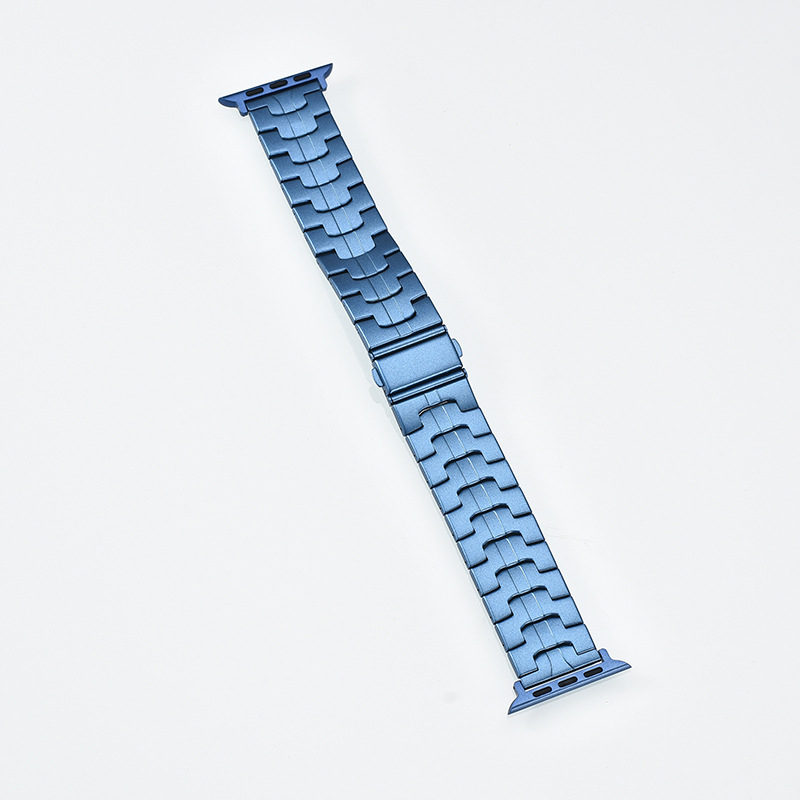 Ατσάλινο λουράκι ρολογιού, 22 mm πλάτος, αναδιπλούμενο κούμπωμα, συμβατό με Apple Watch και άλλα μοντέλα, κυκλοφόρησε το 2023