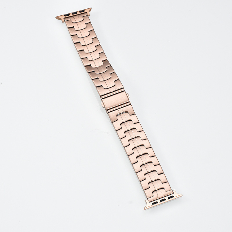 Ατσάλινο λουράκι ρολογιού, 22 mm πλάτος, αναδιπλούμενο κούμπωμα, συμβατό με Apple Watch και άλλα μοντέλα, κυκλοφόρησε το 2023